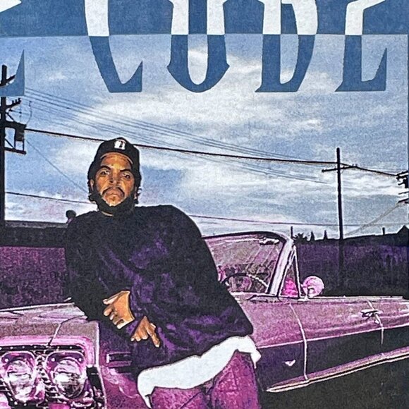 Ice Cube Graphic Tee It Was a Good Day Rap Hip Hop Vintage Style Shirt M - Picture 5 of 10